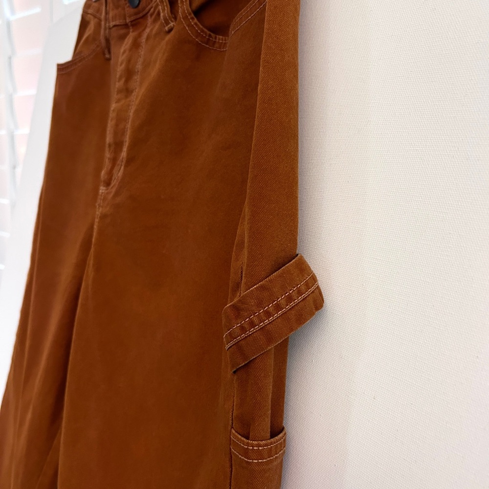 Universal Thread Rust Utility Wide Leg Pants 12/3… - image 5